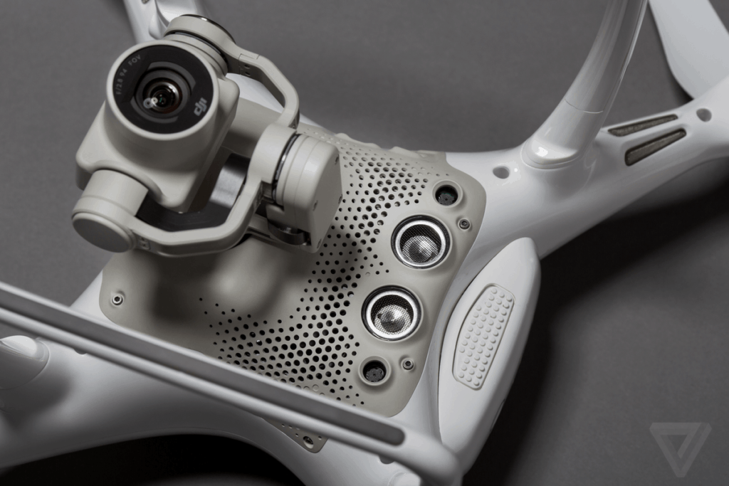 Phantom 4 VPS (Vision Positioning System).