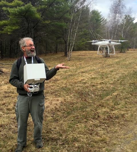 Peter Bloch and his new Phantom 4