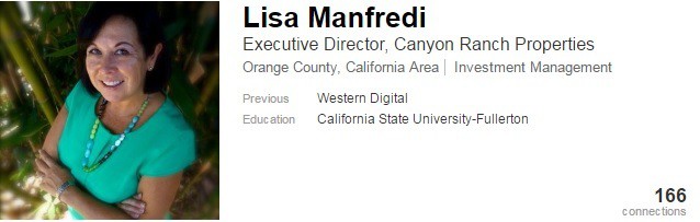 Lisa Manfredi's LinkedIn Profile boasts several community awards but 'Drone Theft' has not yet been added to her acclaims.