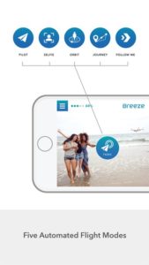 Yuneec Breeze Drone Smartphone App