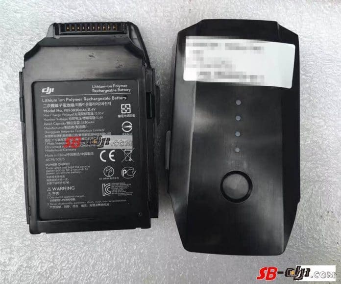 DJI Mavic Battery Leak