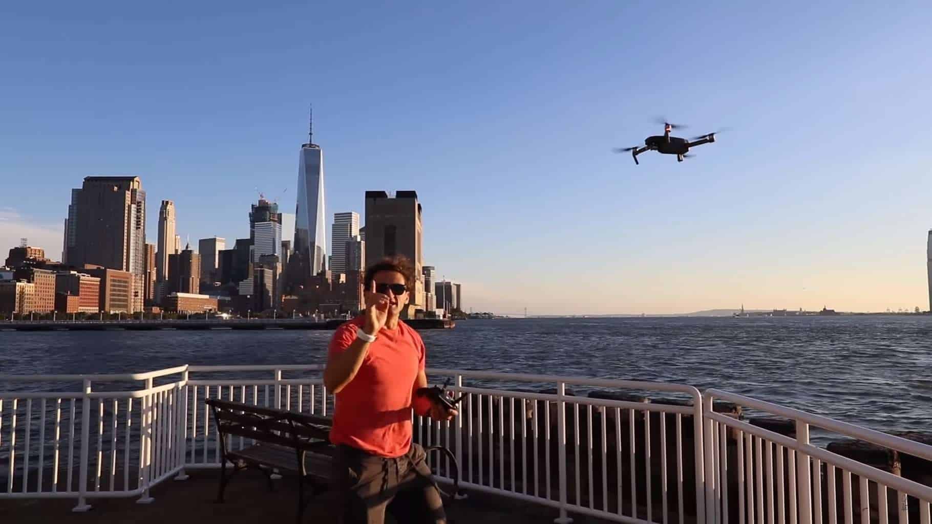 Casey Neistat DJI Mavic Maiden Flight