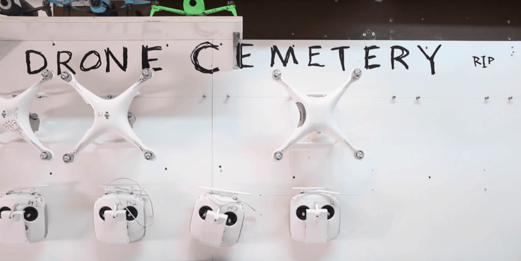 Casey Neistat's Drone Cemetary