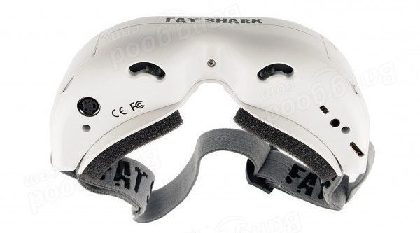 Fat Shark HD3 (HD v3) FPV Goggles - Underside View