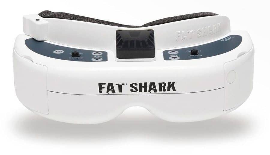Fat Shark HD3 (HD v3) FPV Goggles - Front View