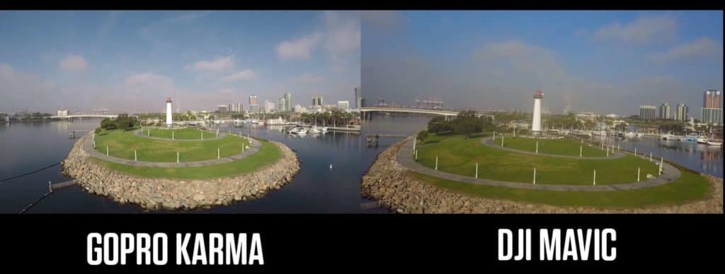 The comparison shot created by WIRED to illustrate the difference in FOV.