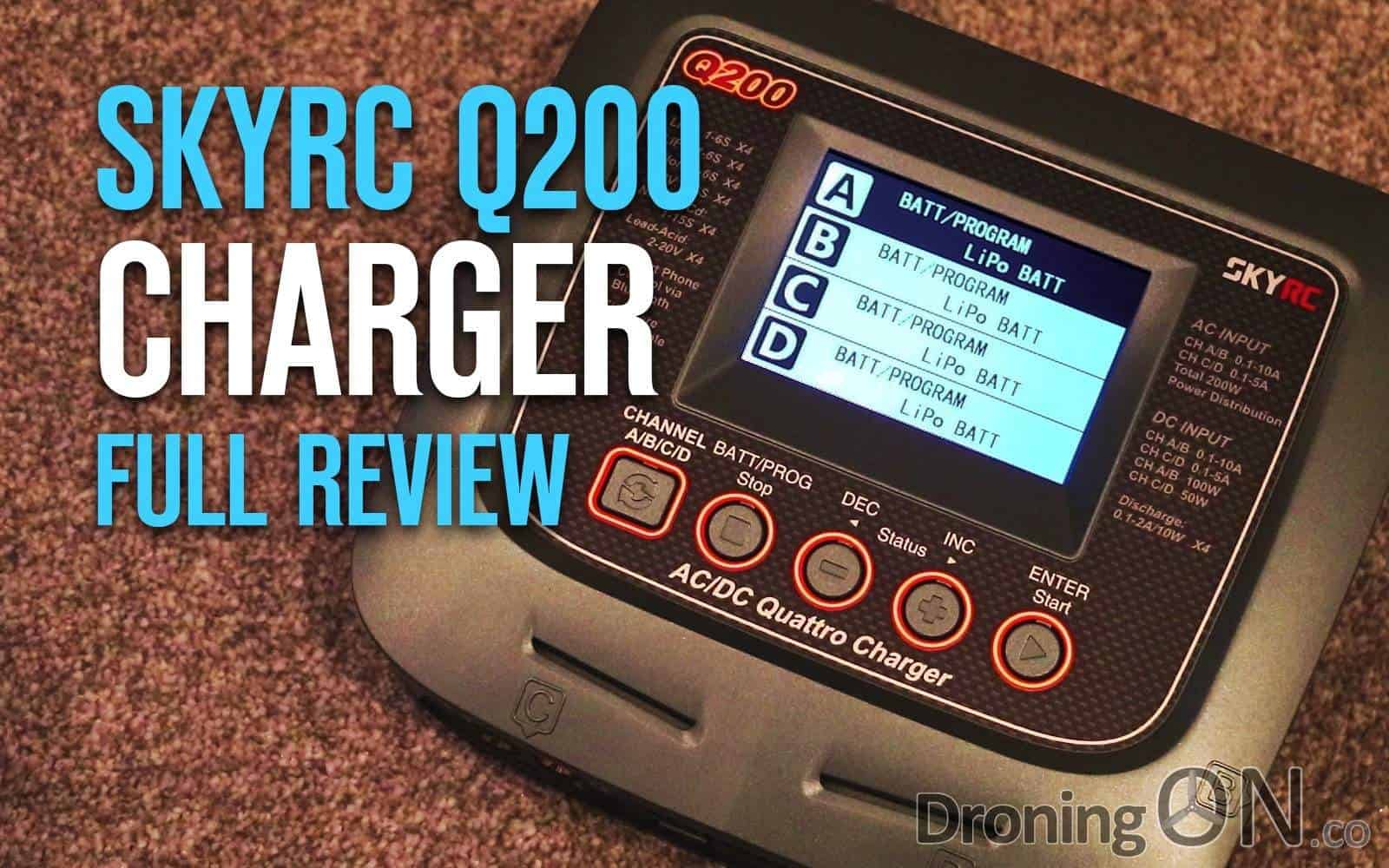 FlyRC Q200 Battery Charger from Gearbest - Review, Unboxing and Test