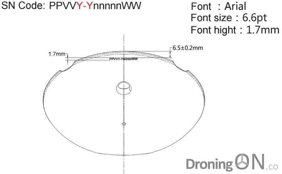 FCC illustration for Lily Drone.