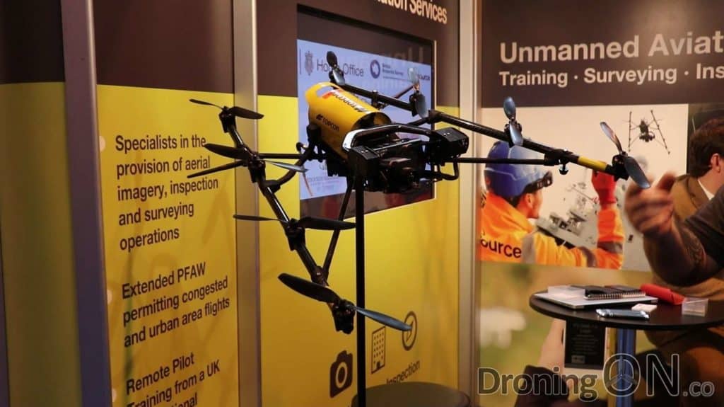 UK Drone Show - TopCon Drone