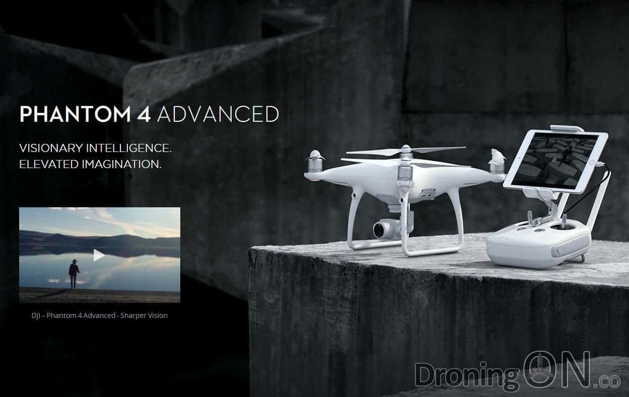 DJI launch their new Phantom 4 Advanced drone