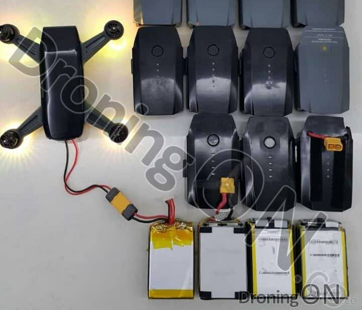 DJI-Spark-Batteries (Exclusive image from DroningON.co