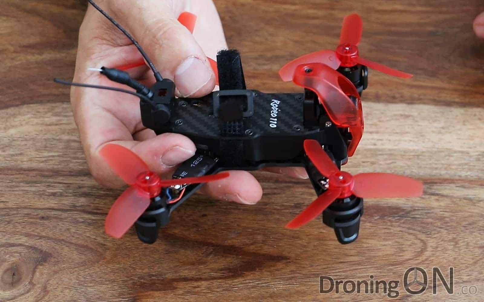 Walkera Rodeo 110 Unboxing, Binding & Flight Test Review - DroningON