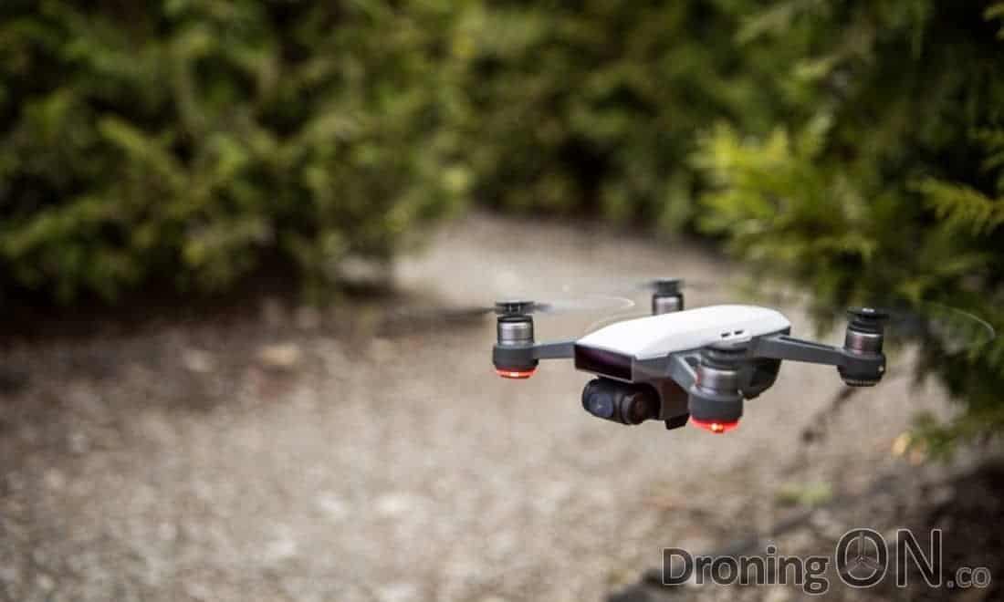 DJI Spark, the latest mini drone from leading manufacturer of drones.