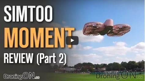 YouTube thumbnail image for Moment Drone review (part 2)
