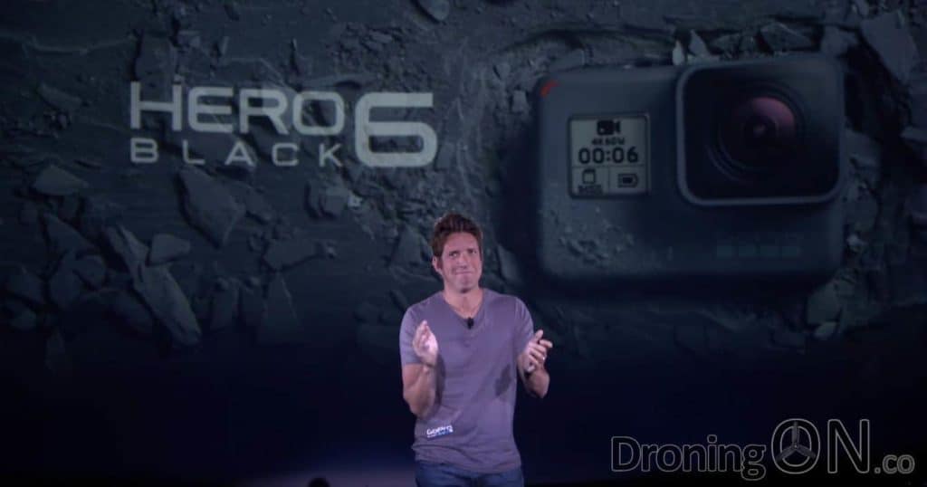 The GoPro Hero6 Black, launched in September 2017 at a live event.