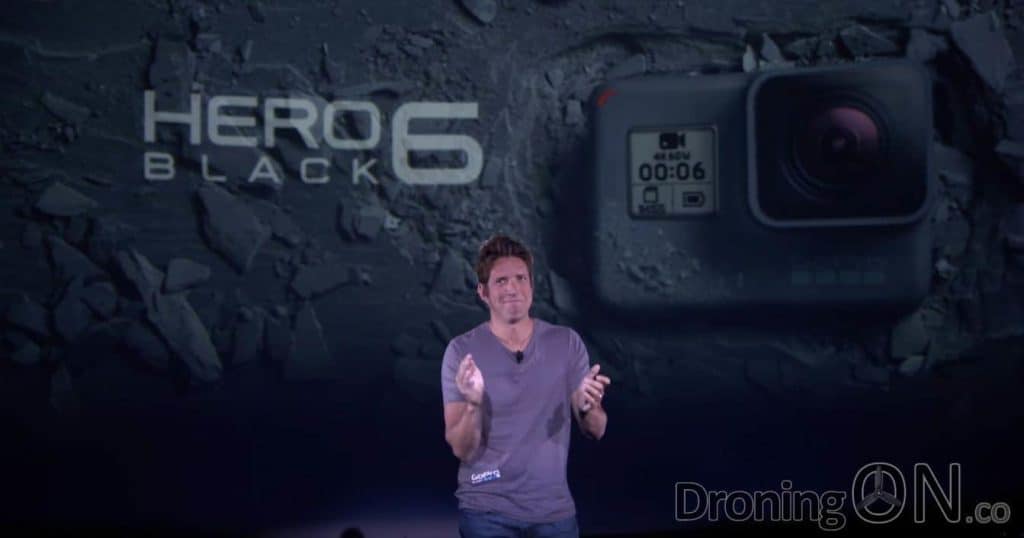 The GoPro Hero6 Black, launched in September 2017 at a live event.