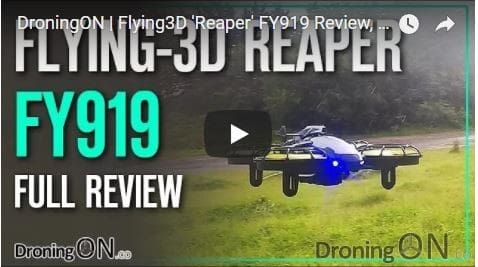 YouTube Thumbnail For Flying3D Review