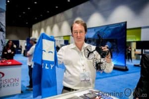 The 'Lily Next-Gen' being demonstrated by the new team behind the Lily name, Mota Group.