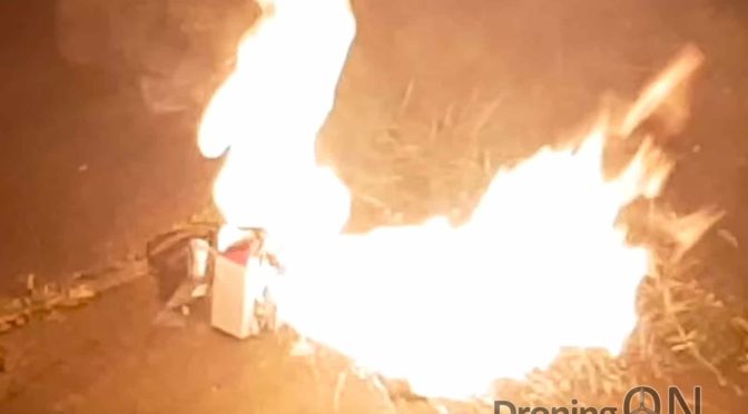 Fire Risk Of Charging Damaged Drone Batteries Indoors Unsupervised