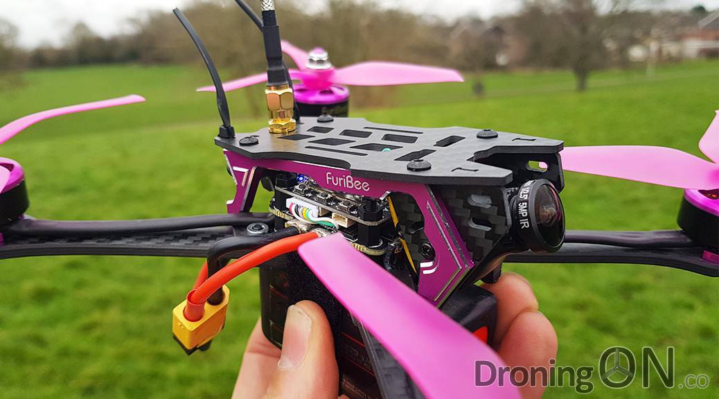 The FuriBee Stormer 220 review, unboxing, inspection, setup, betaflight configuration and flight test review.