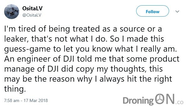 OsitaLV confesses to being tired of being treated as a 'source' and yet continues to pretend to be one.