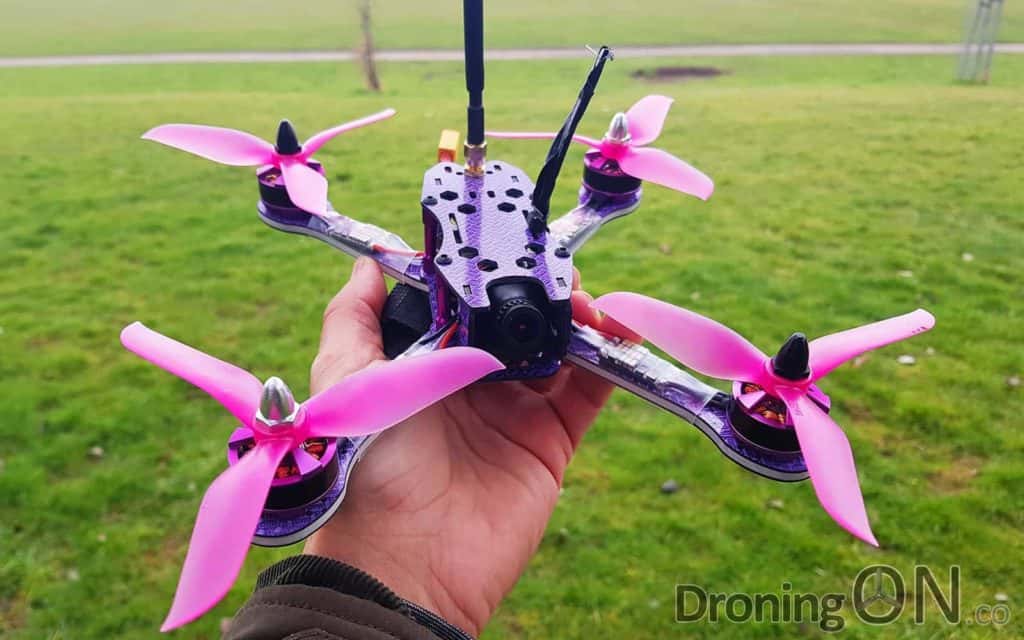 Review of the FuriBee Nebula 230, an FPV racing quad with a great specification.