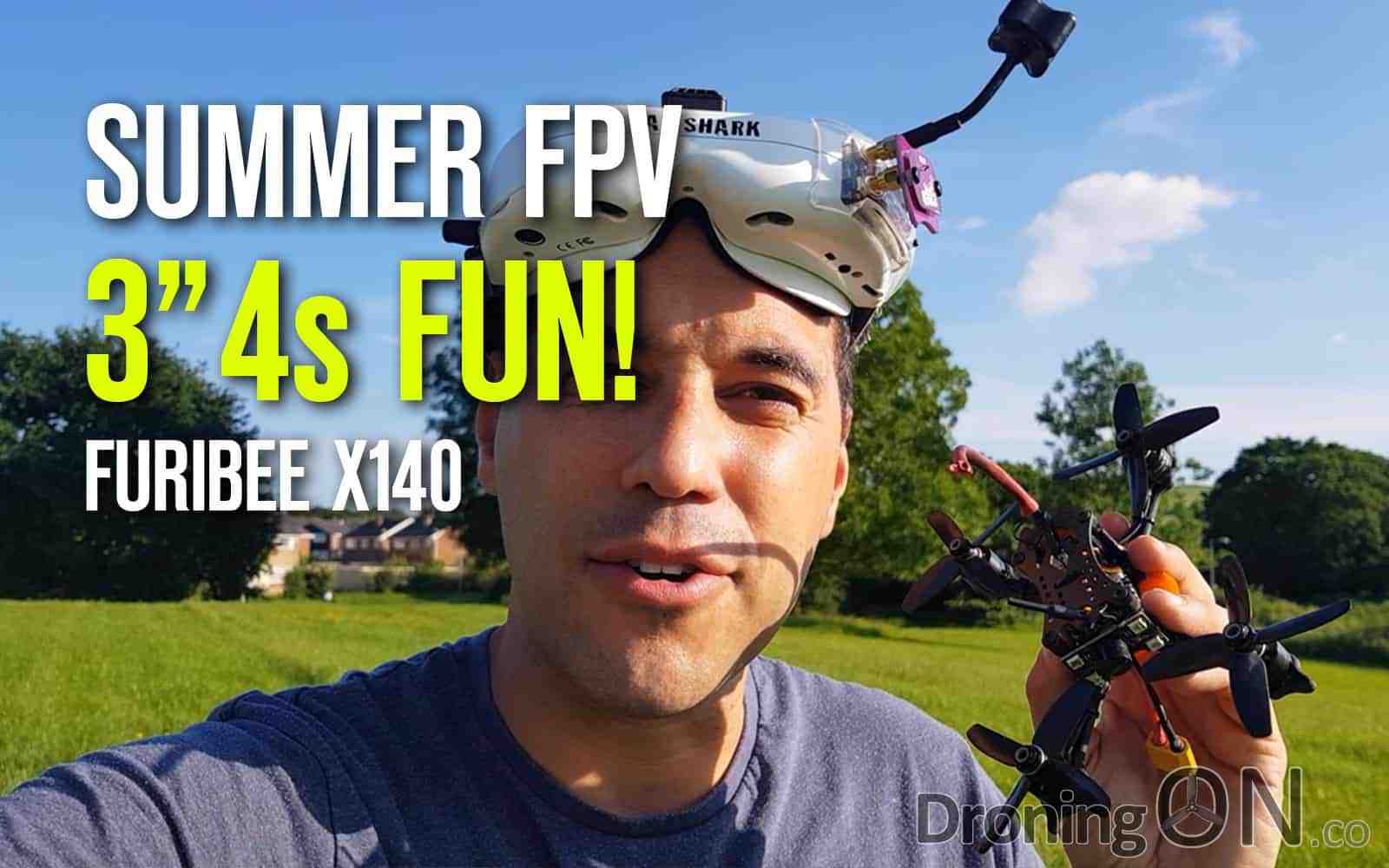 Pure FPV Flying with the X140 from FuriBee