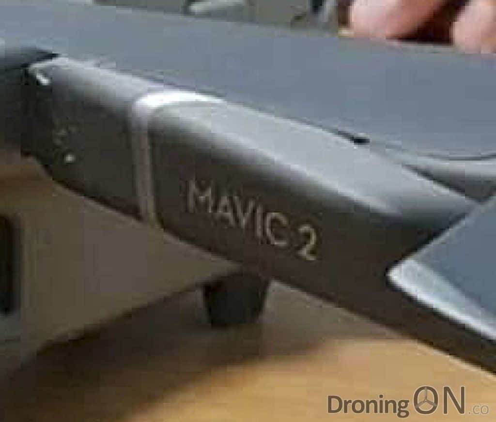 The Mavic 2, no longer branded 'Mavic Pro' which suggests that this new model may have multiple variations.