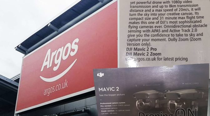 Argos Accidentally Leak DJI Mavic 2 ‘Zoom’ and ‘Pro’ Drones Before Launch