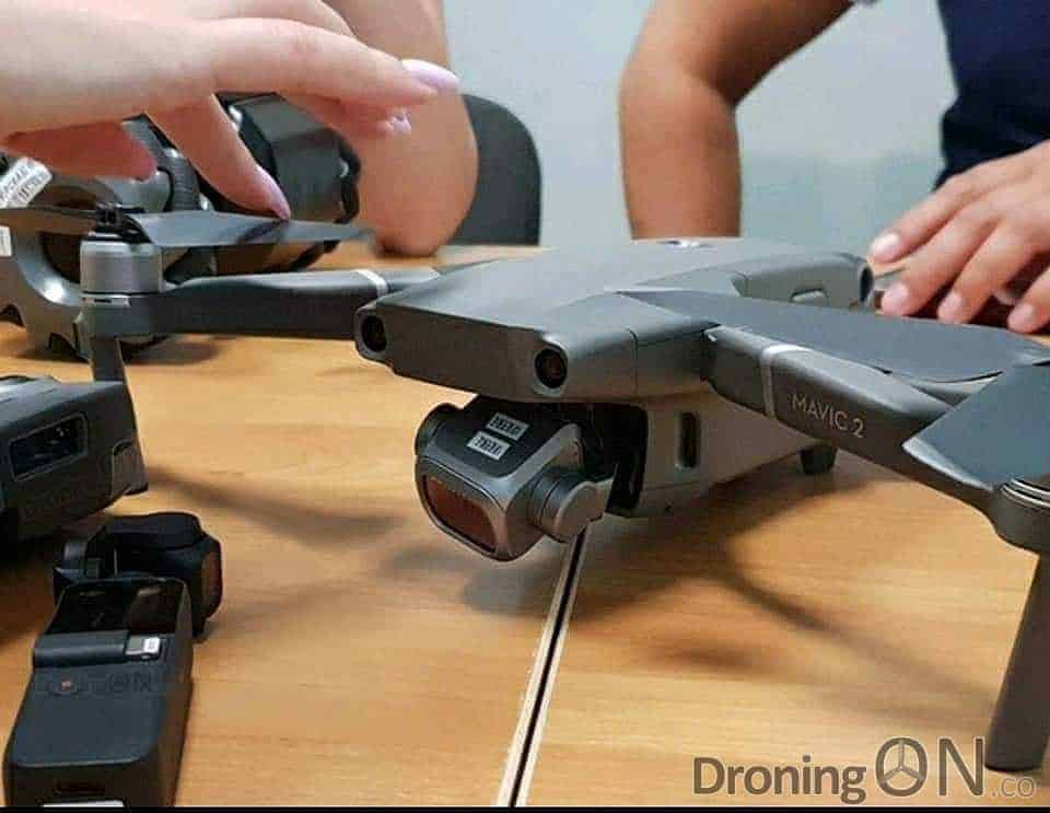 The first picture of the DJI Mavic Pro 2, first published by DroningON.