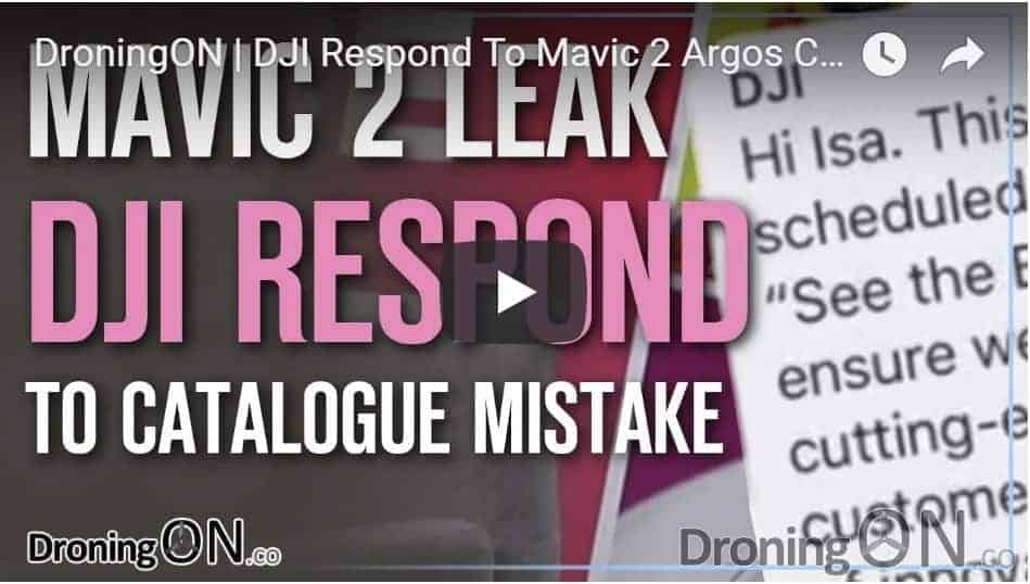 YouTube thumbnail for the DJI respond video