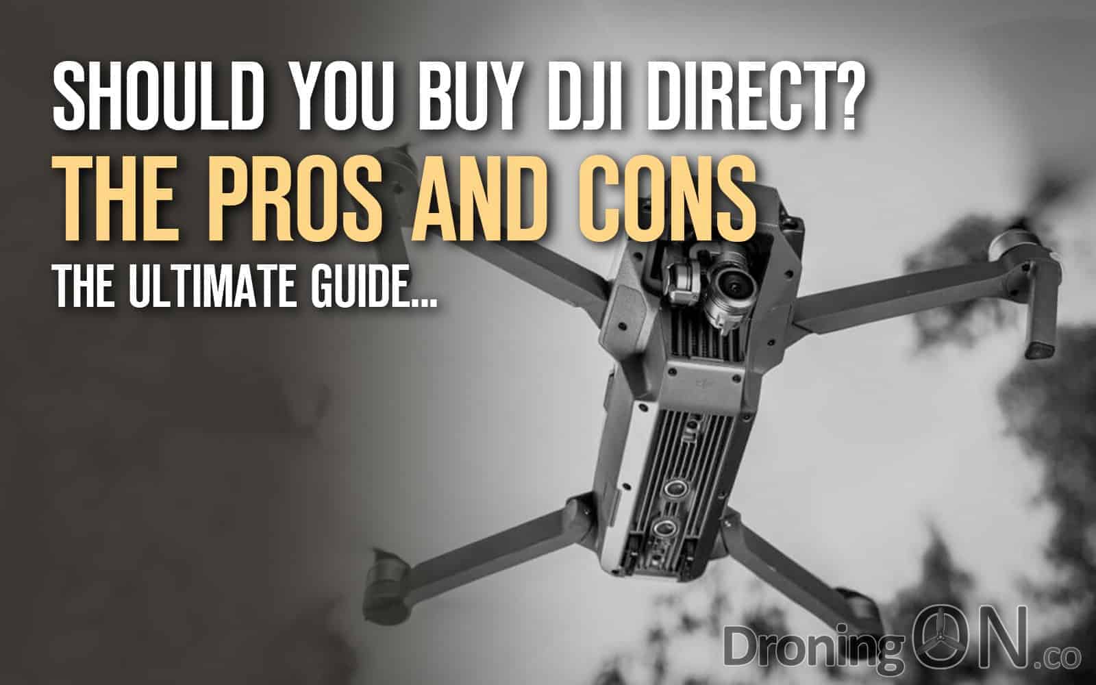 Should you buy direct from DJI or from one of the cheaper online retailers?