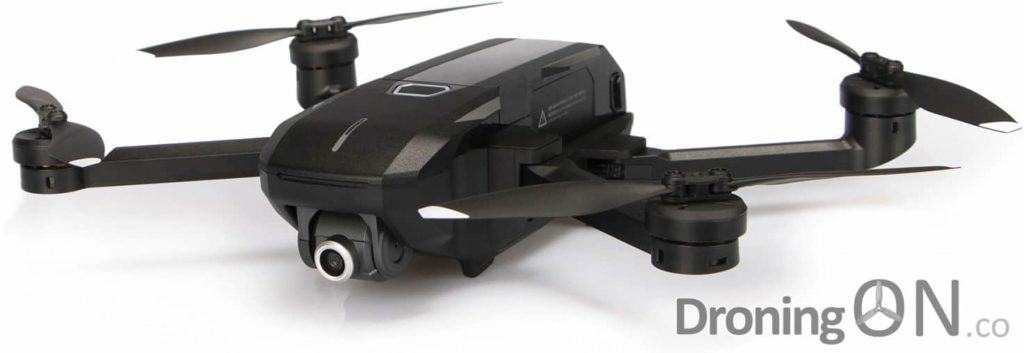 The new Yuneec Mantis Q, a folding drone launched with a stunning 33 minute flight time.