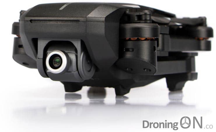 The new Yuneec Mantis Q, a folding drone launched with a stunning 33 minute flight time.