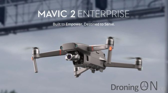 DJI Launch Mavic 2 Enterprise Model For Commercial Drone Sector