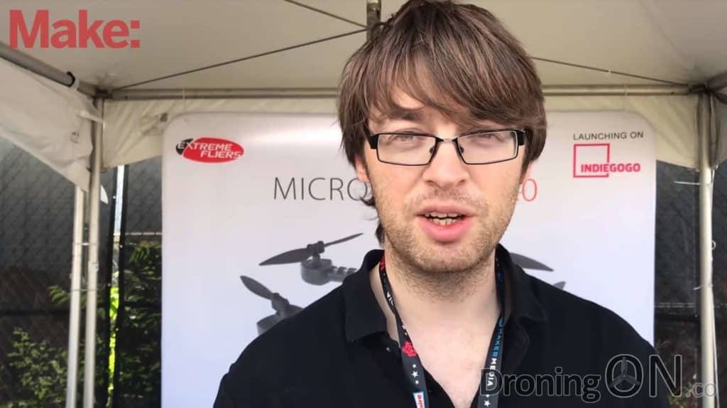 Vernon Kerswell, CEO of Micro Drone
