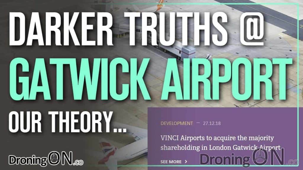 YouTube thumbnail for the Gatwick Drone Incident latest update