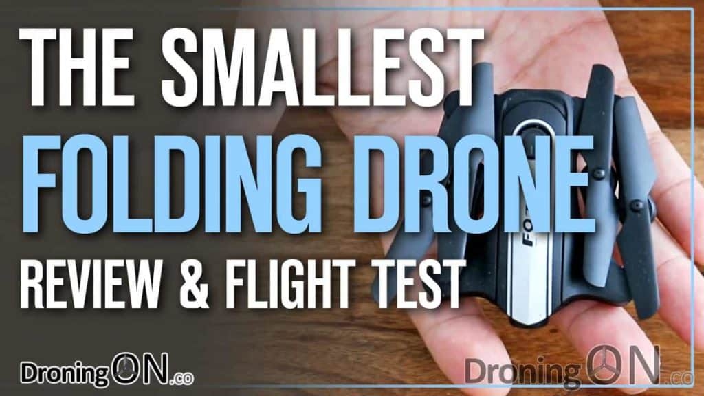 YouTube thumbnail for the FQ777 FQ31 review, unboxing and flight test review