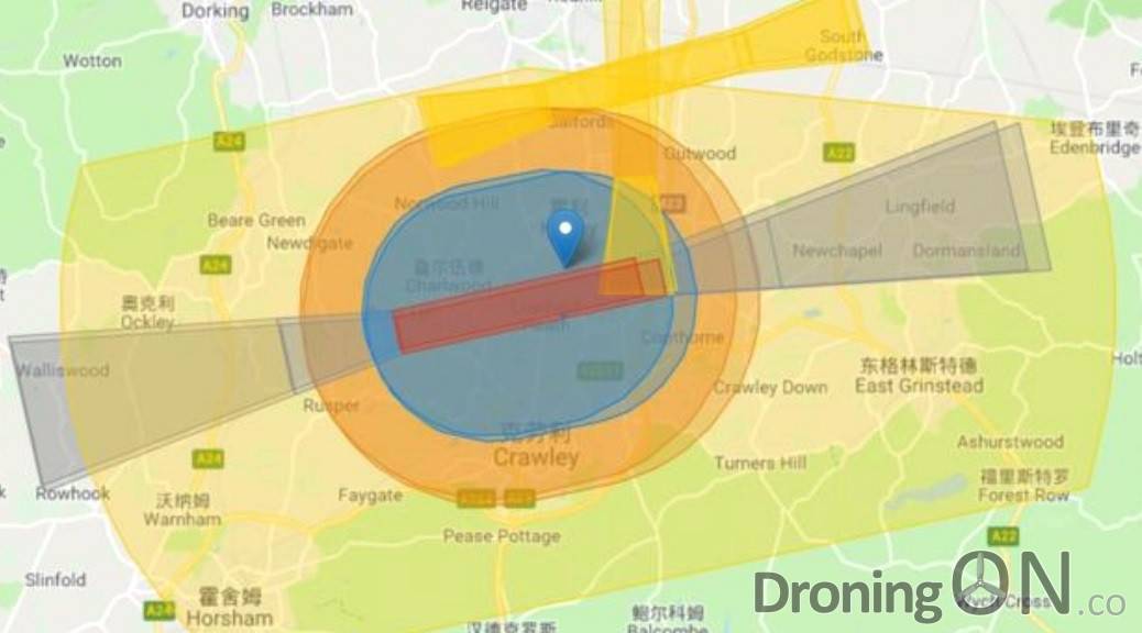 DJI Safety Technology To Protect Airports With 'Bow-Tie' Geofencing Strategy - DroningON