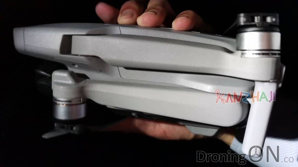 Leaked images of what might be a new DJI drone, possibly the DJI Mavic Air 2.