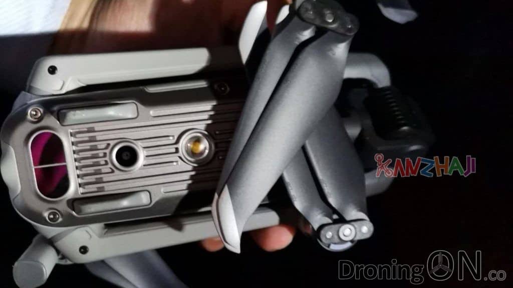 Leaked images of what might be a new DJI drone, possibly the DJI Mavic Air 2.