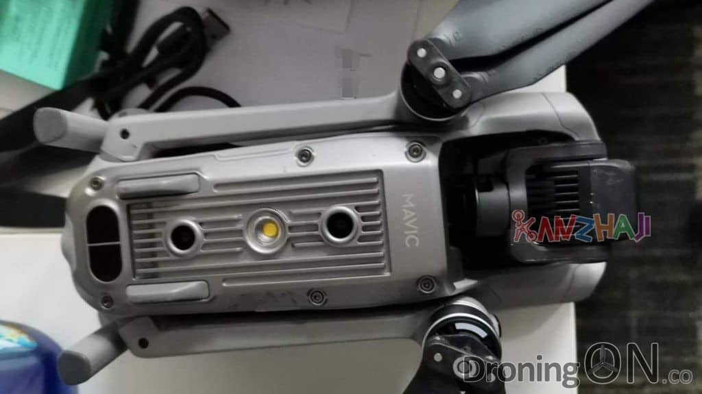 Leaked images of what might be a new DJI drone, possibly the DJI Mavic Air 2.