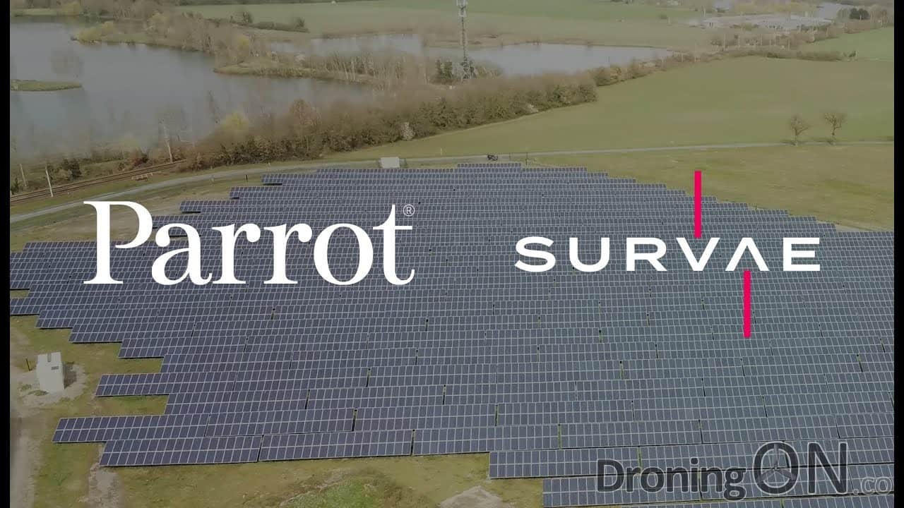 Parrot and Survae announce partnership to pair enterprise drone imagery with interactive mapping